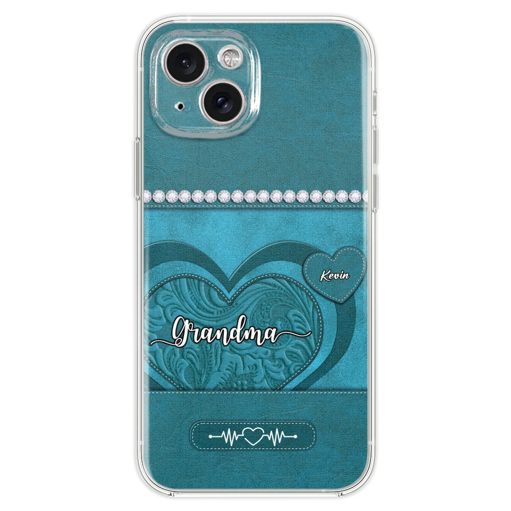 Floral Heart - Personalized Custom Phone Case