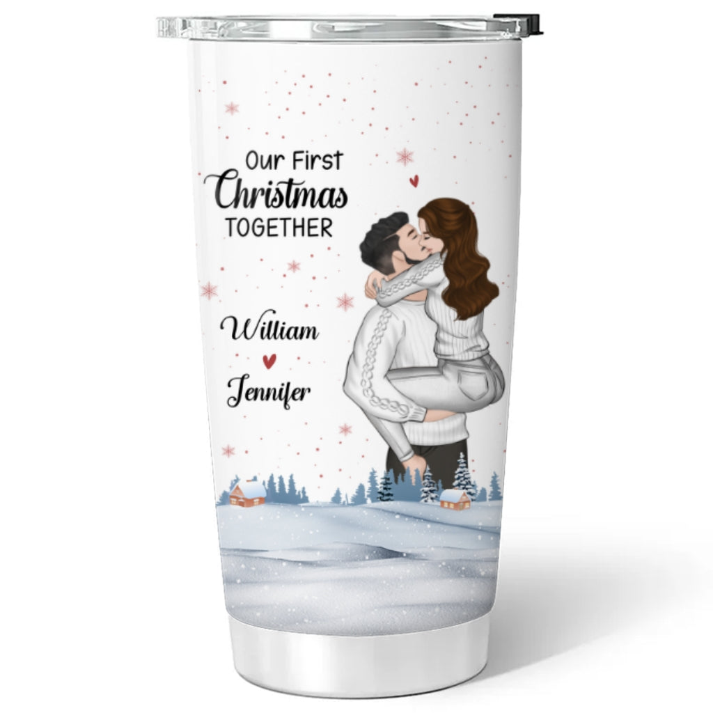 Our First Christmas 2024 - Personalized Custom Tumbler