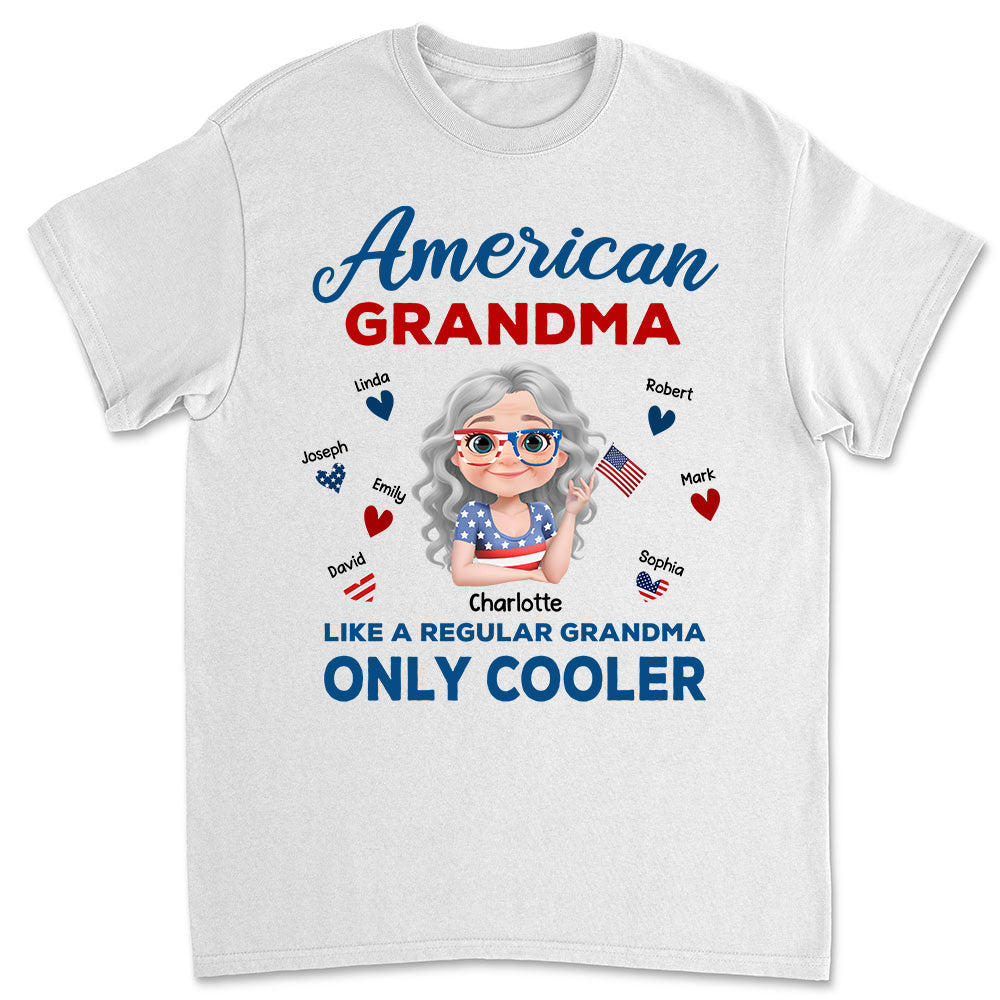 Cooler Grandma - Personalized Custom Shirt