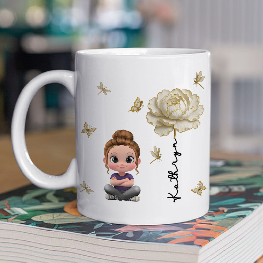 Floral Soul - Personalized Custom Coffee Mug