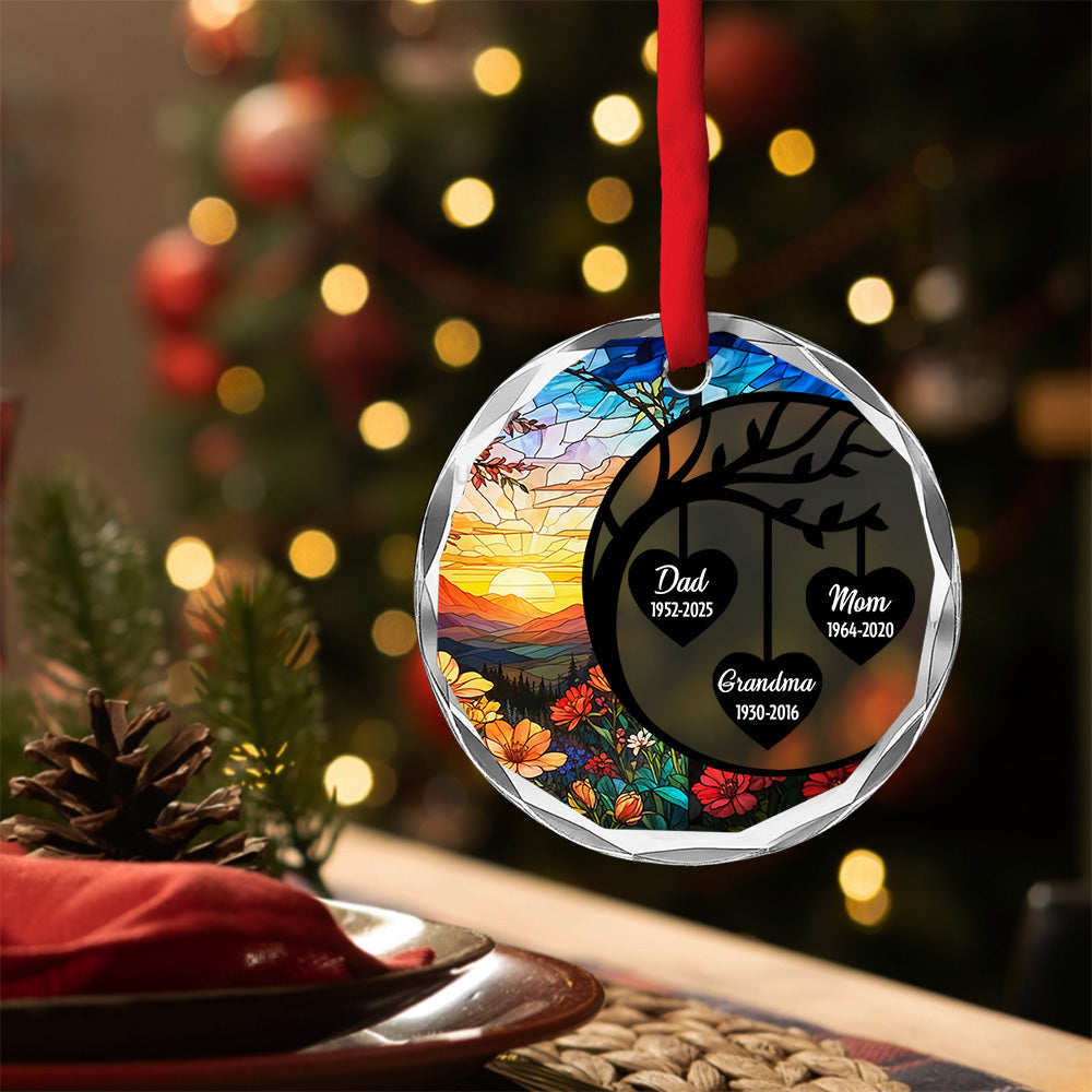 In Heaven - Personalized Custom Glass Ornament