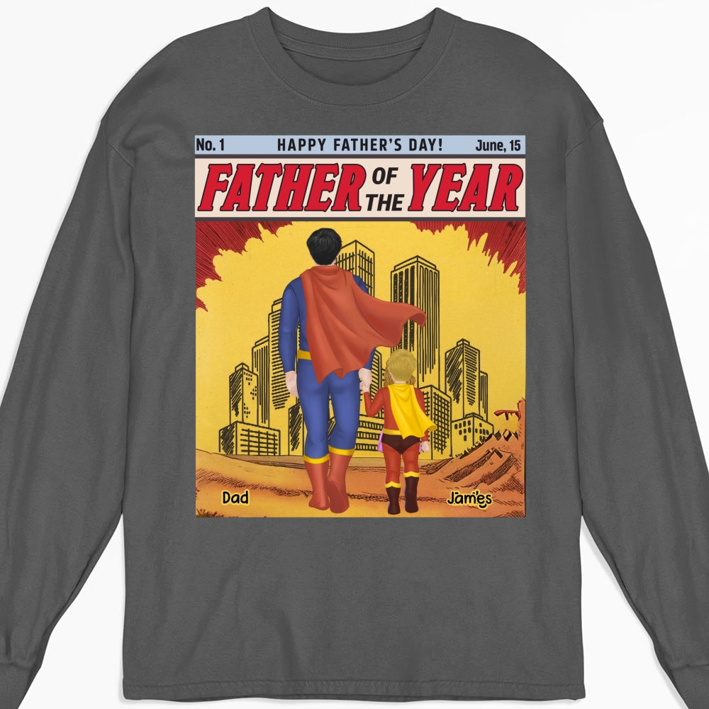  Best Dad In The Universe- Personalized Custom Shirt