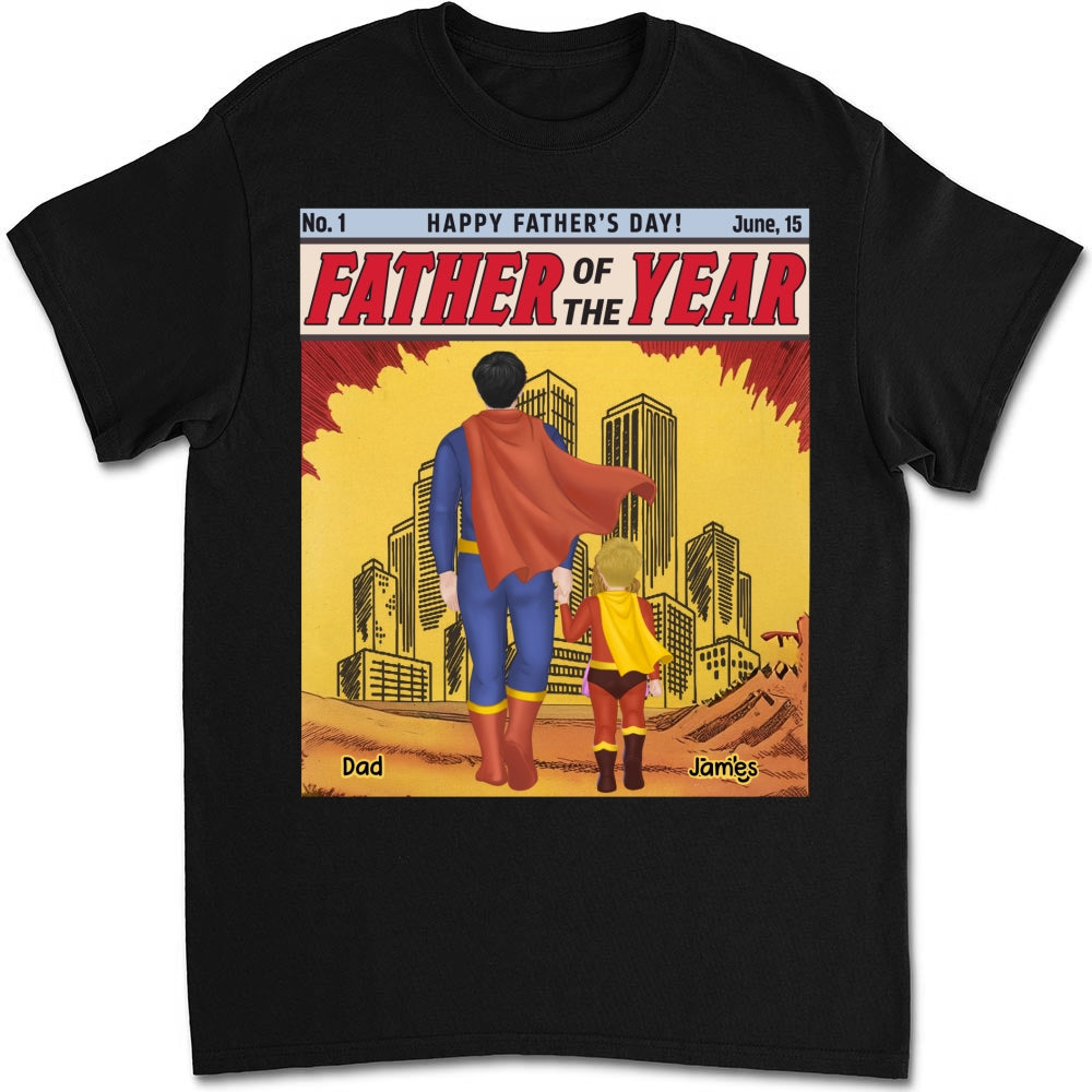  Best Dad In The Universe- Personalized Custom Shirt