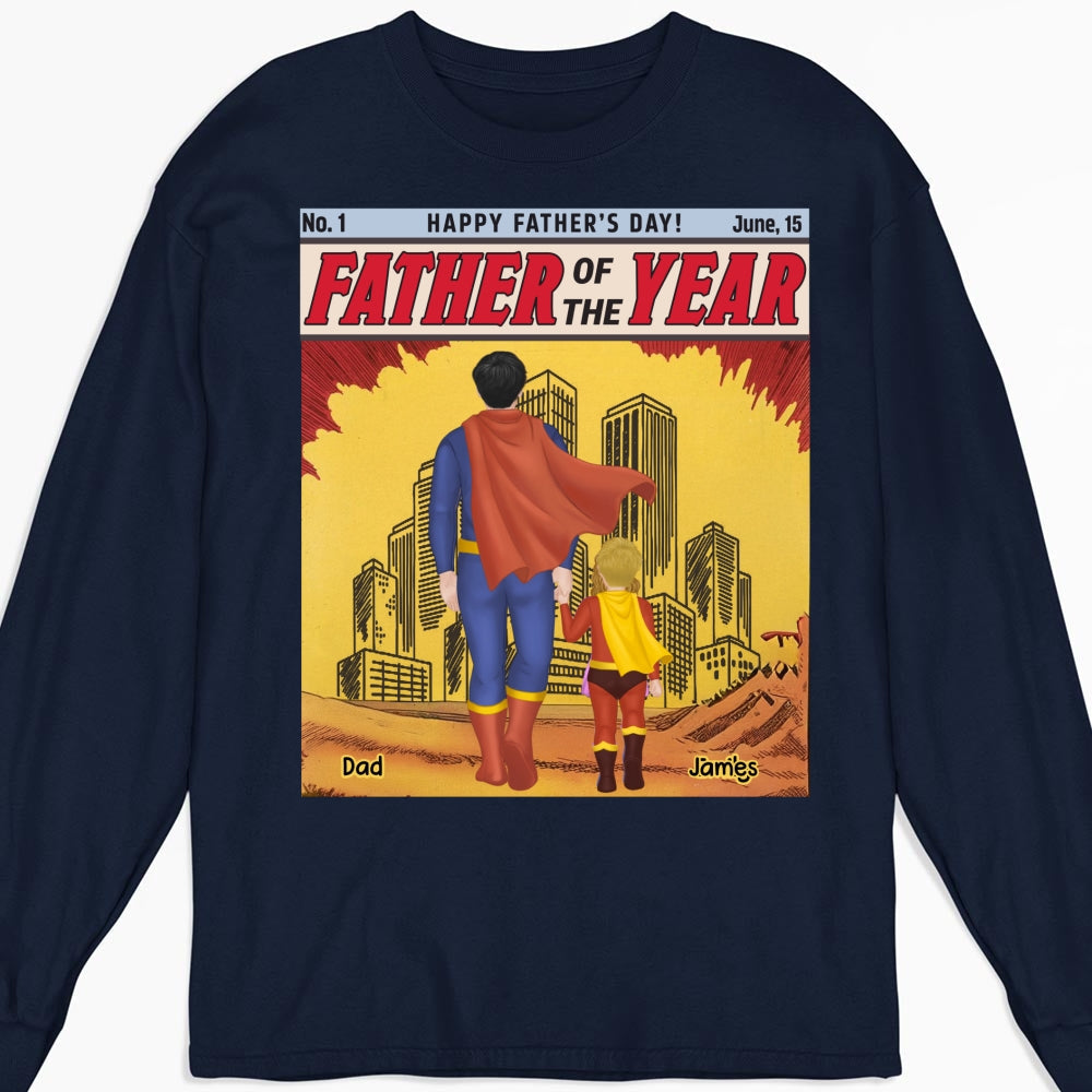  Best Dad In The Universe- Personalized Custom Shirt