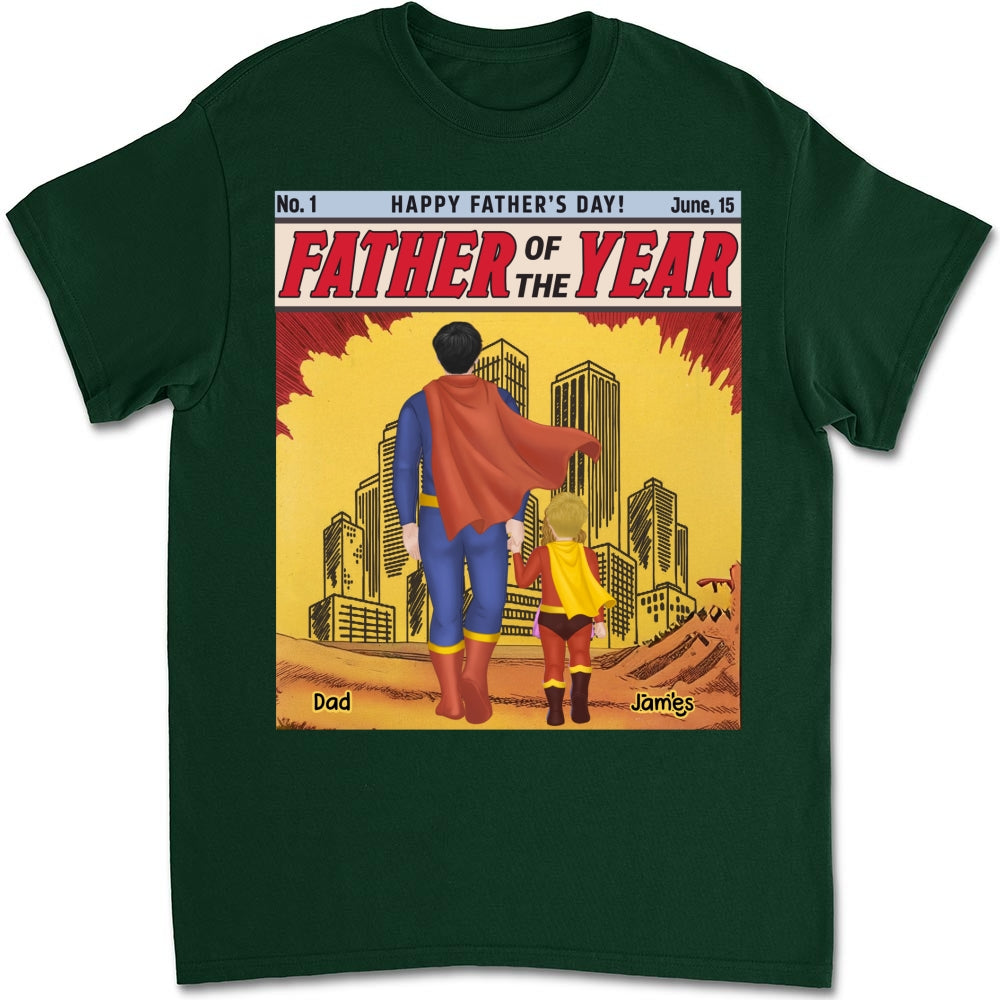  Best Dad In The Universe- Personalized Custom Shirt