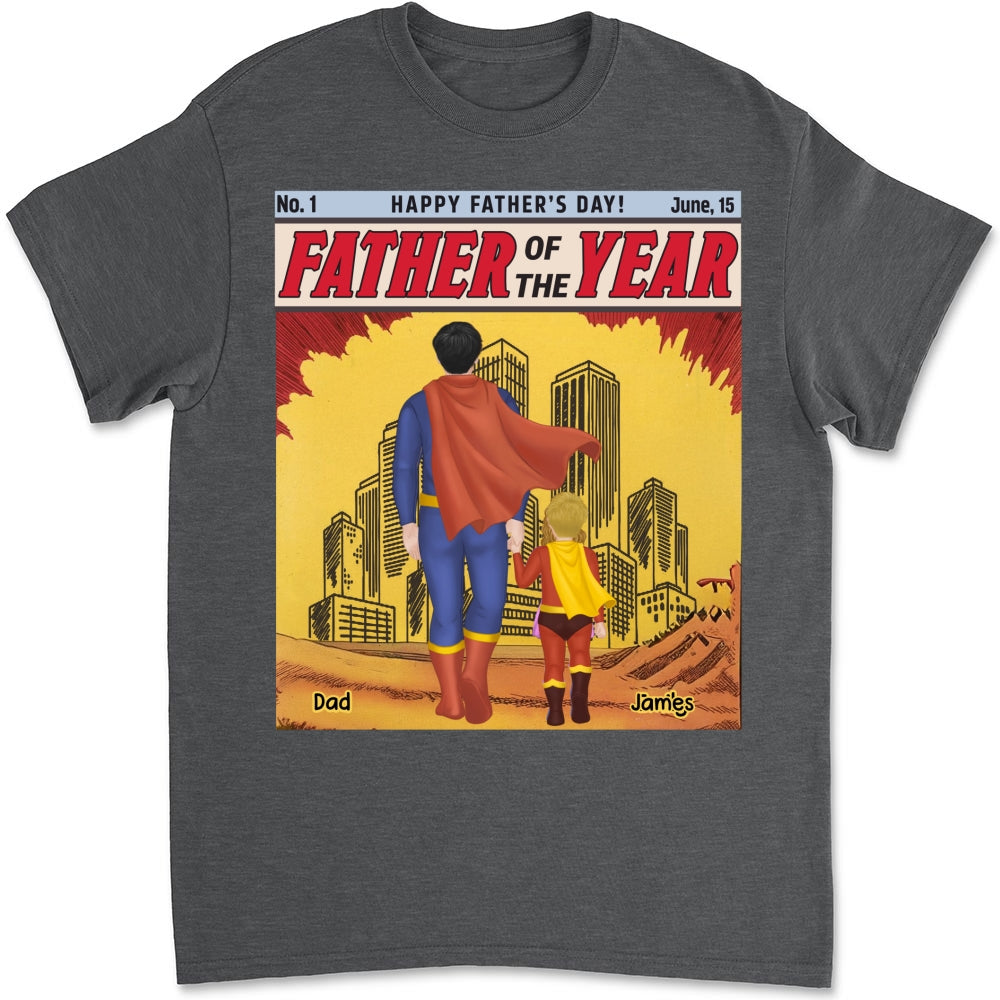  Best Dad In The Universe- Personalized Custom Shirt