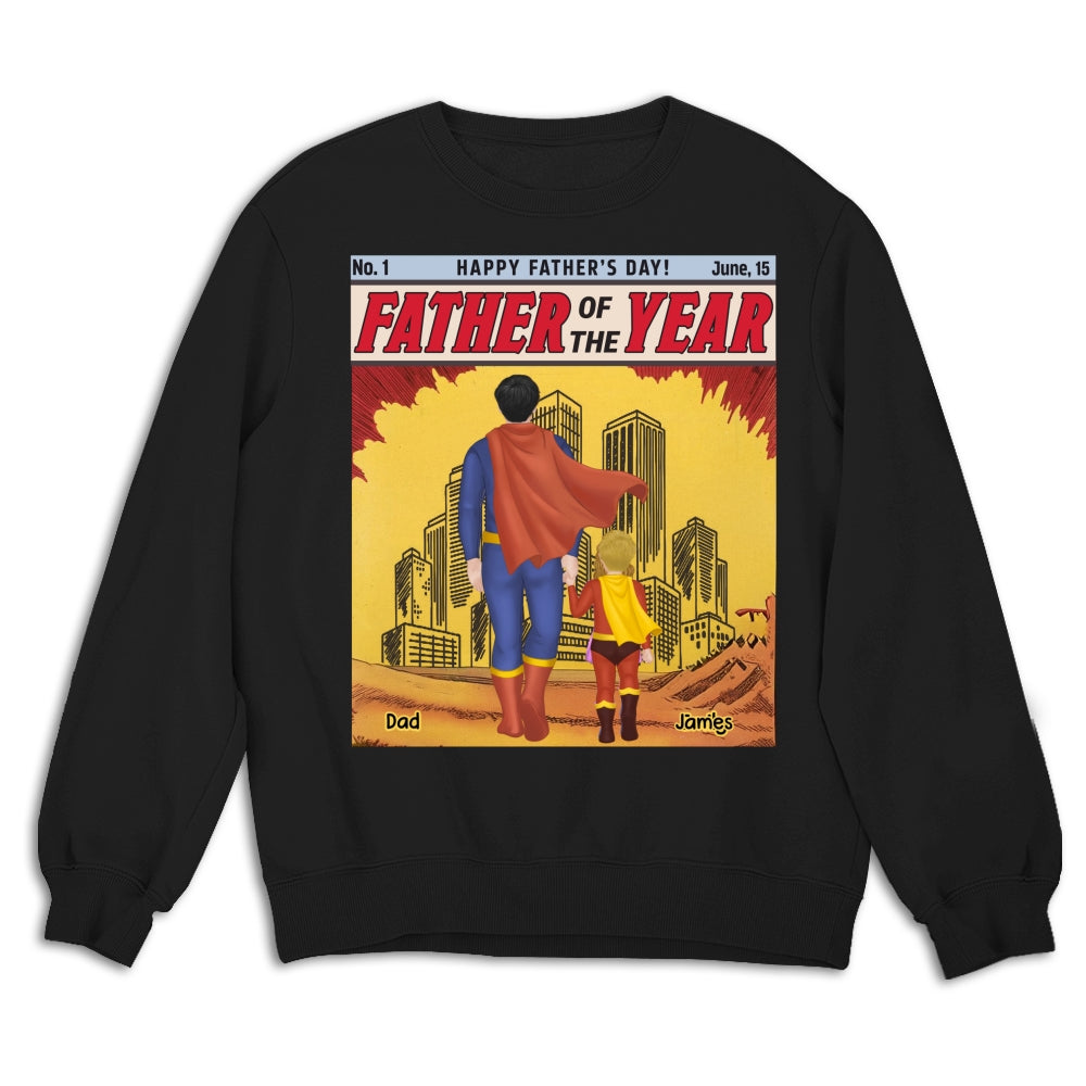  Best Dad In The Universe- Personalized Custom Shirt