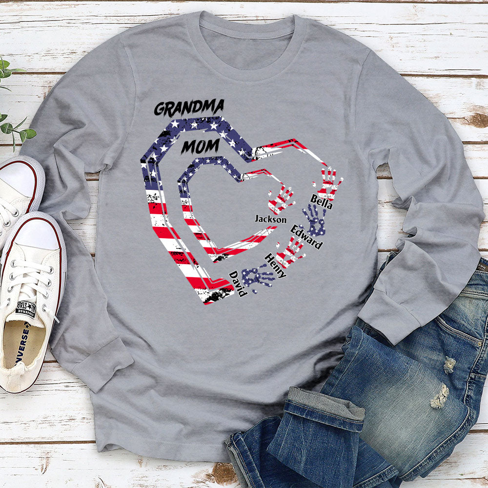 We Love You Grandma - Personalized Custom Shirt