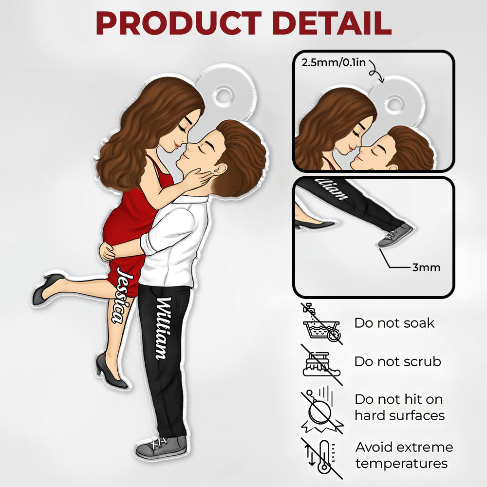 Love is Love  - Personalized Custom Car Ornament