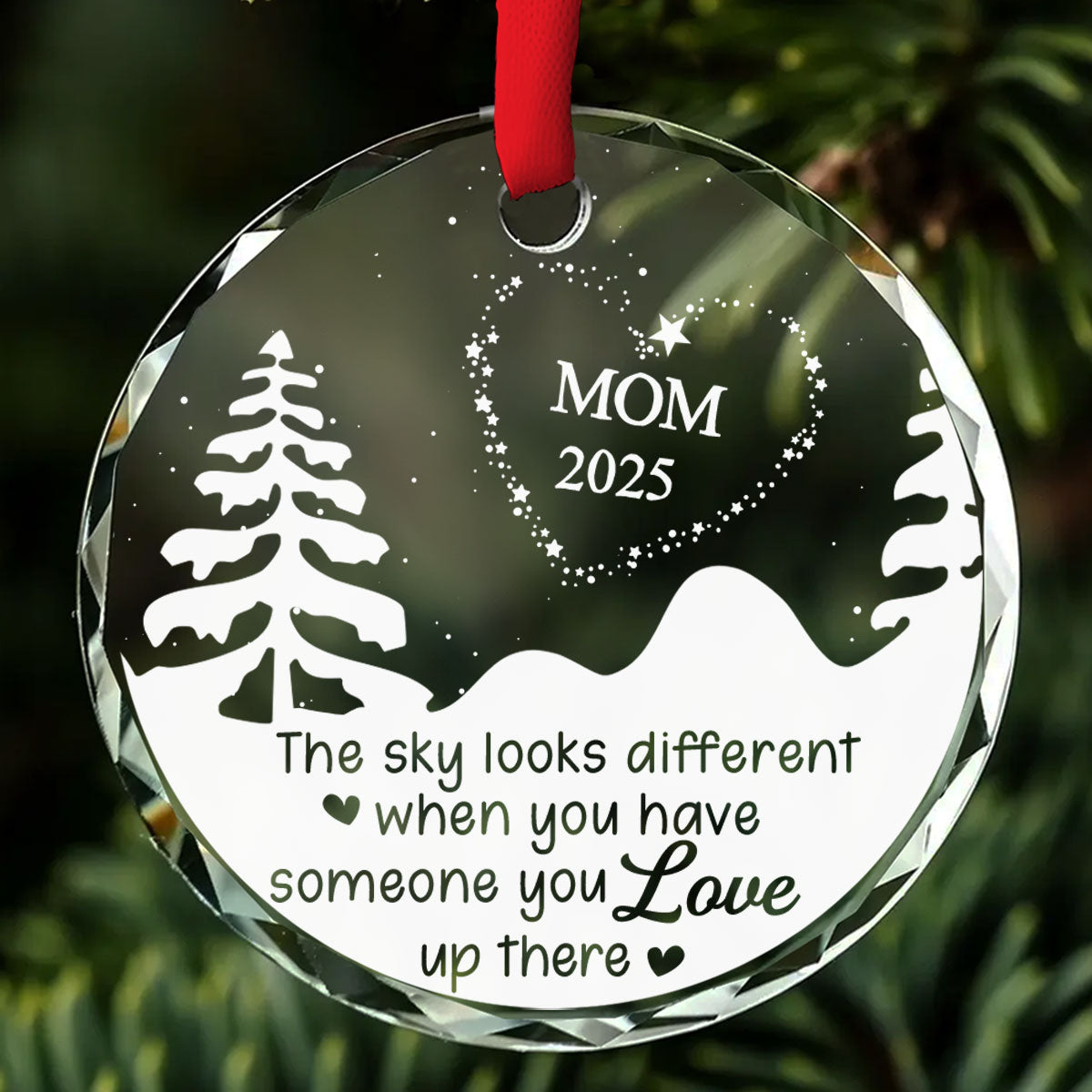 My Star - Personalized Custom Glass Ornament