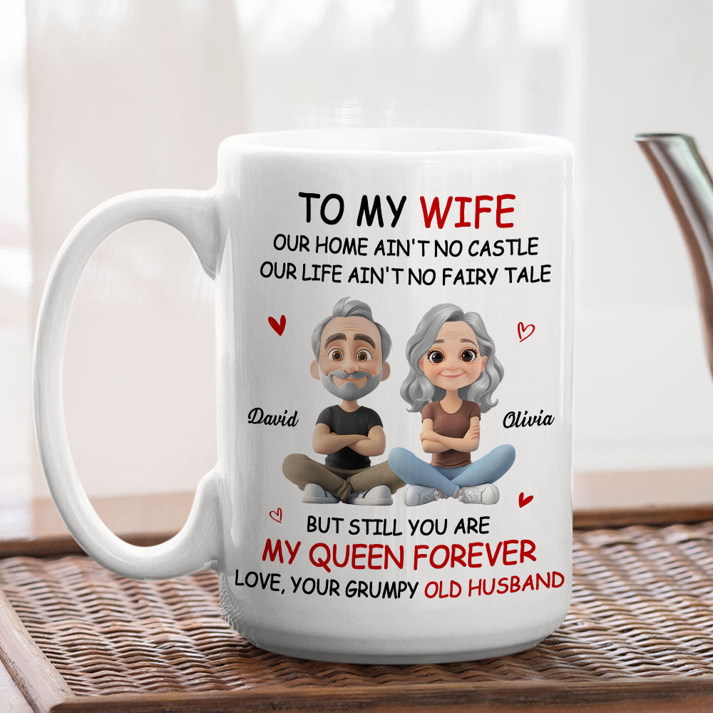 My Queen - Personalized Custom Coffee Mug