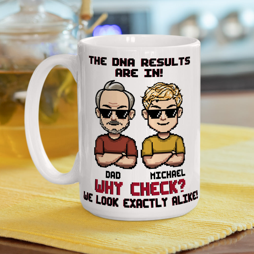 No Need To Check - Personalized Custom Coffee Mug