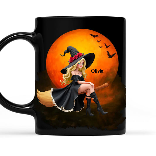Brewing Up A Wicked Spell - Personalized Custom Coffee Mug