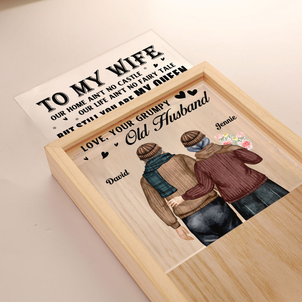 My Queen Forever - Personalized Custom Frame Light Box