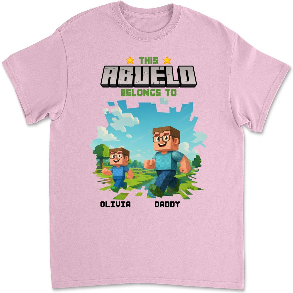 Dad We Belong To You - Personalized Custom Shirt