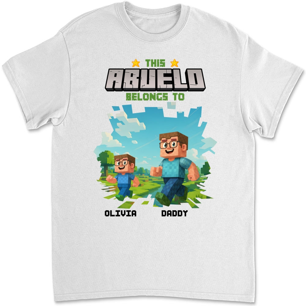 Dad We Belong To You - Personalized Custom Shirt