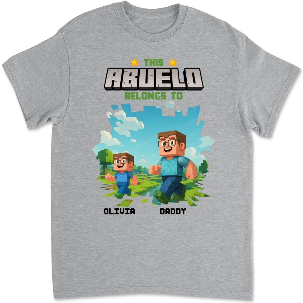 Dad We Belong To You - Personalized Custom Shirt