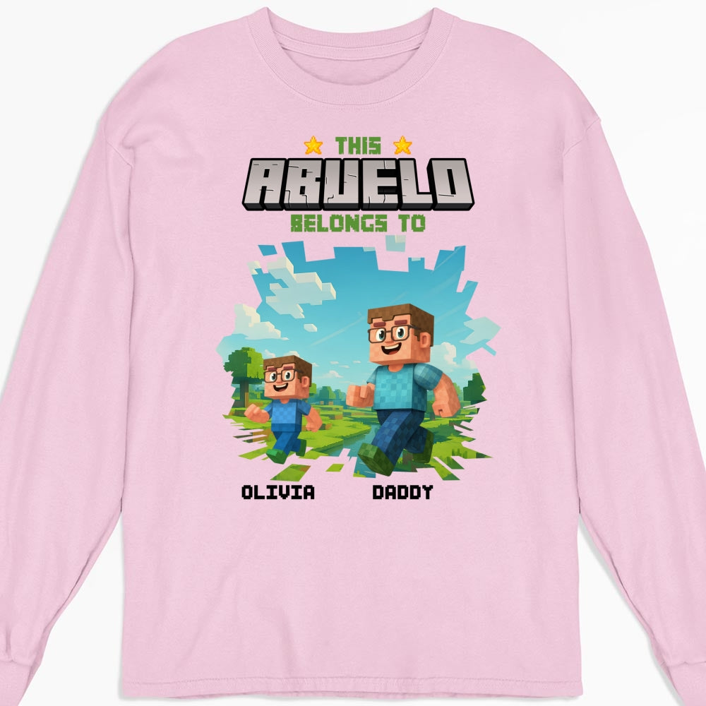 Dad We Belong To You - Personalized Custom Shirt