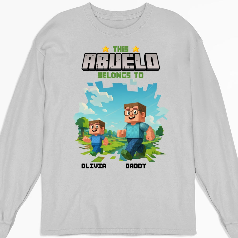 Dad We Belong To You - Personalized Custom Shirt