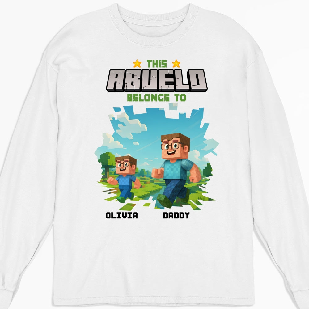 Dad We Belong To You - Personalized Custom Shirt