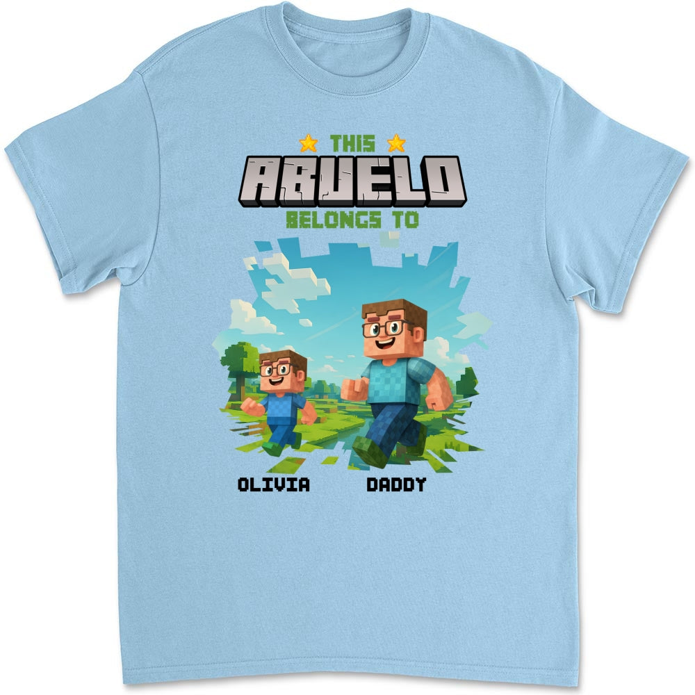 Dad We Belong To You - Personalized Custom Shirt