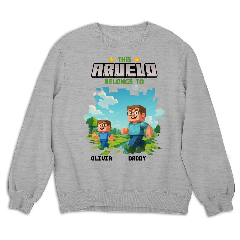 Dad We Belong To You - Personalized Custom Shirt