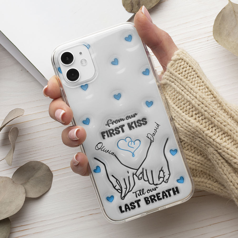 Till Our Last Breath -  Personalized Custom 3D Inflated Effect Phone Case