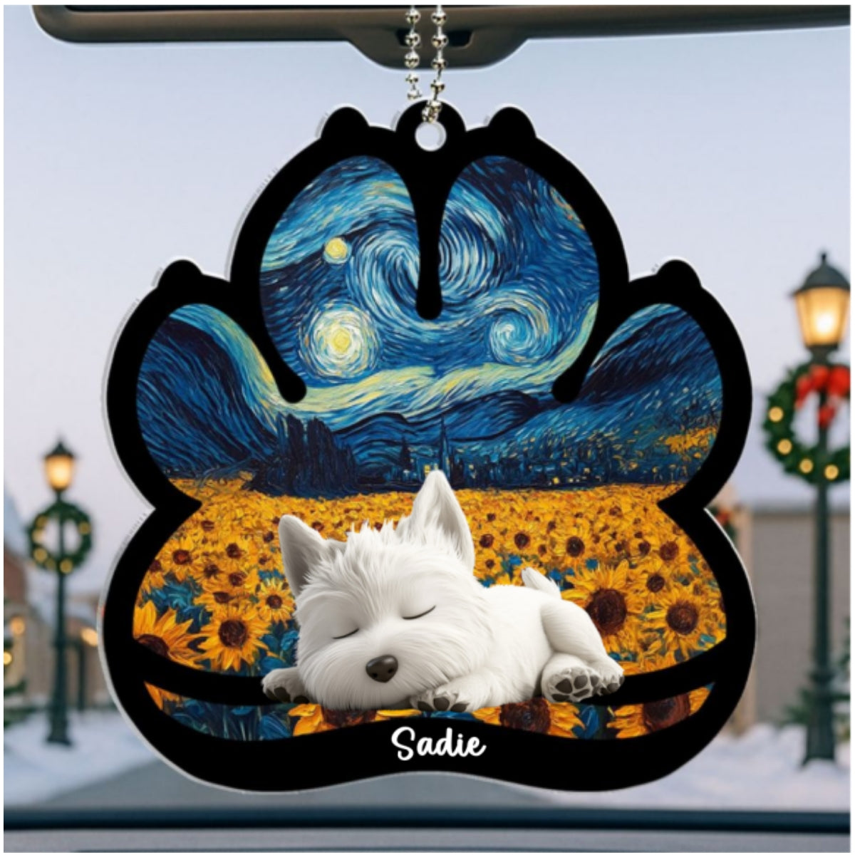 Lay Here With Me - Personalized Custom Car Ornament