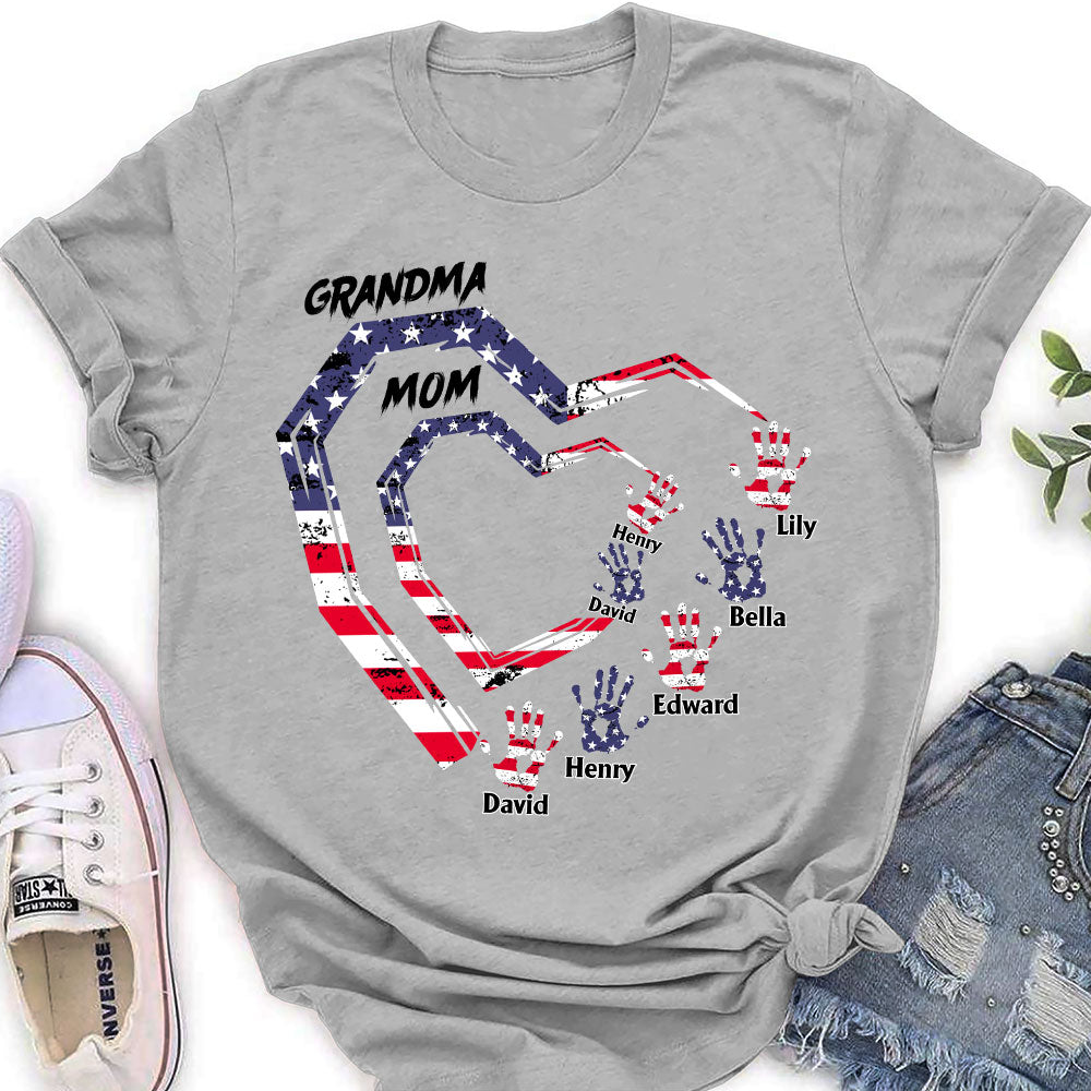 We Love You Grandma - Personalized Custom Shirt