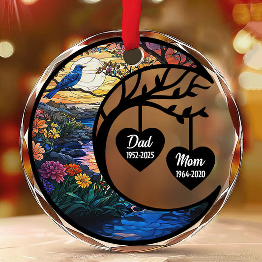 In Heaven - Personalized Custom Glass Ornament