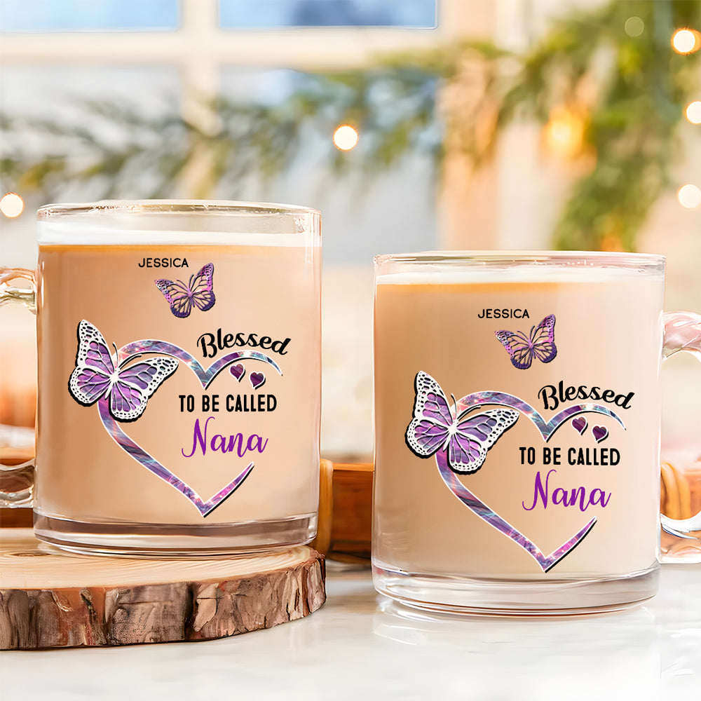Blessed Mimi - Personalized Custom Glass Mug