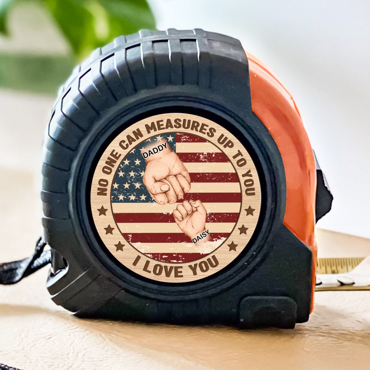 Love Daddy - Personalized Custom Tape Measure