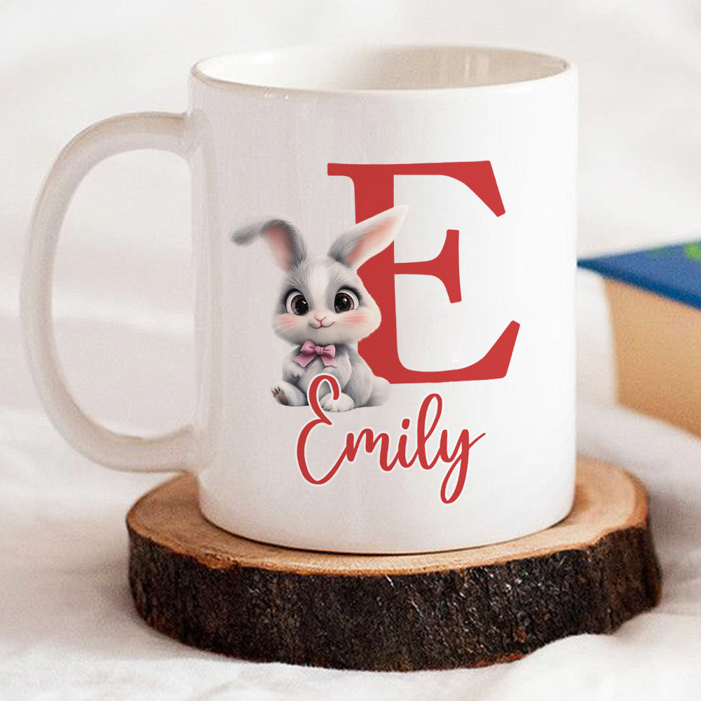 Cute Bunny Easter - Personalized Custom Coffee Mug