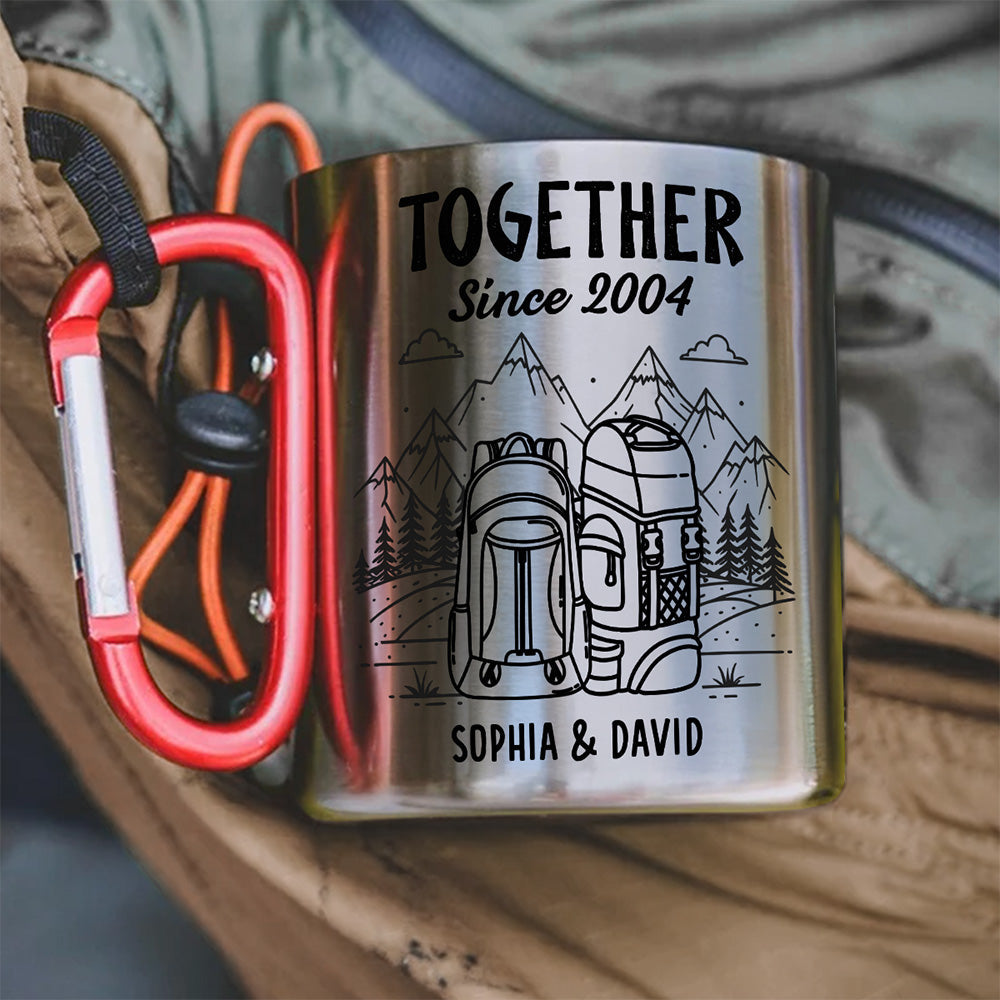 Together Since - Personalized Custom Carabiner Mug