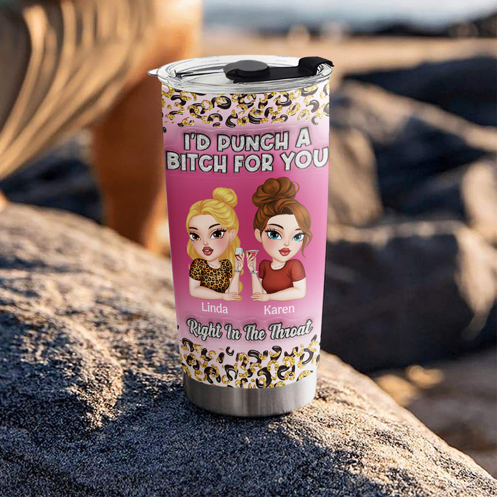 Punch For You - Personalized Custom 3D Inflated Effect Tumbler