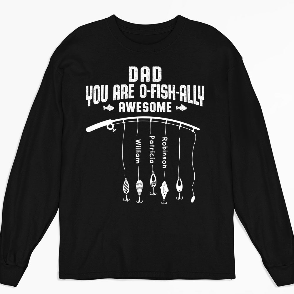Ofishally Awesome Dad - Personalized Custom Shirt