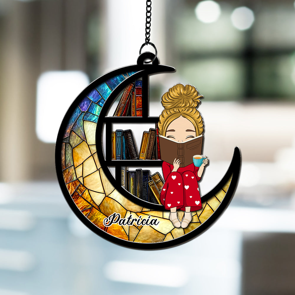 A Book Is A Dream - Personalized Custom Suncatcher