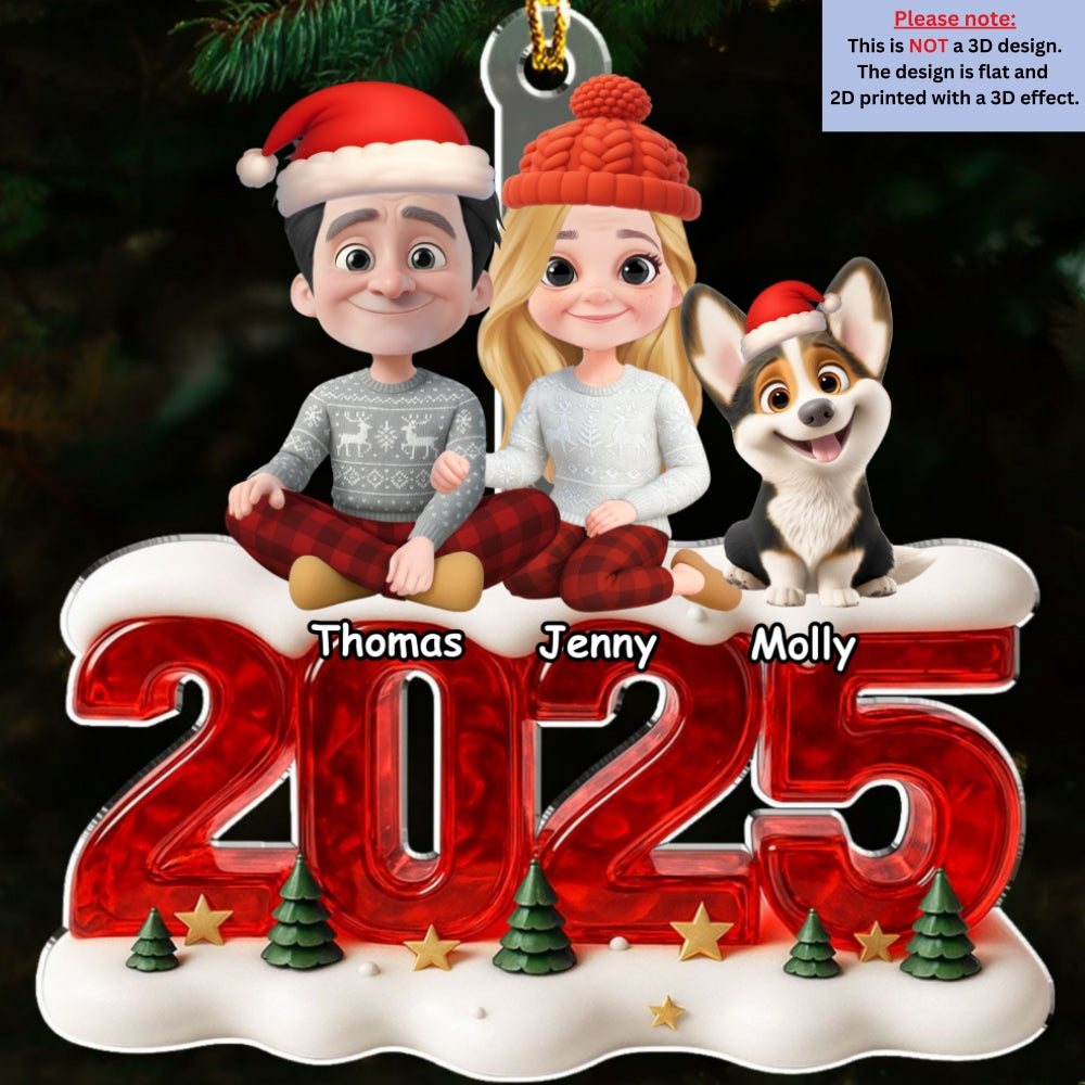 Memorable Year - Personalized Custom Acrylic Ornament