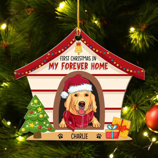 My Forever Home - Personalized Custom Wood Ornament