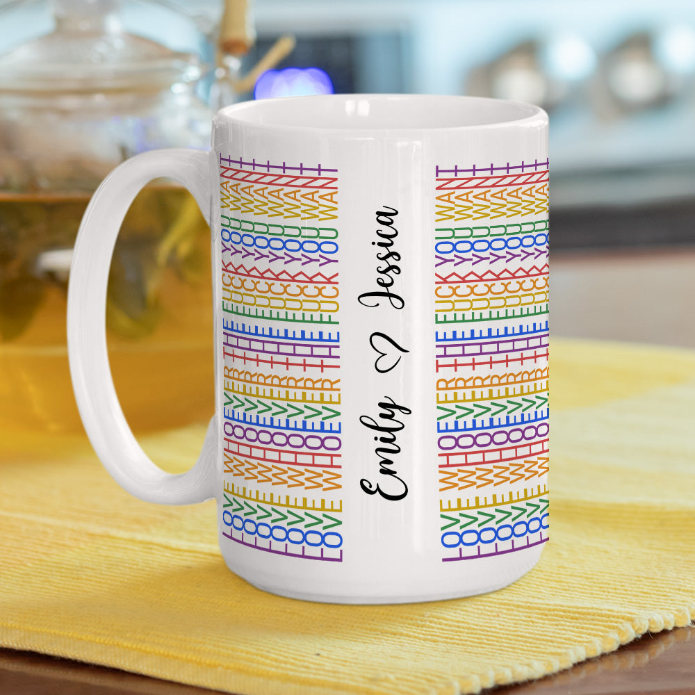 You Rocked Every Damn Inch - Personalized Custom Coffee Mug