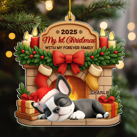 As A Family Member - Personalized Custom 3D Effect Acrylic Ornament