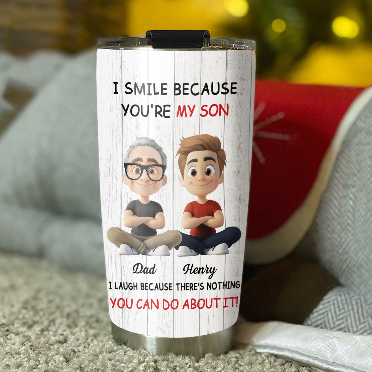 For Son - Personalized Custom Tumbler