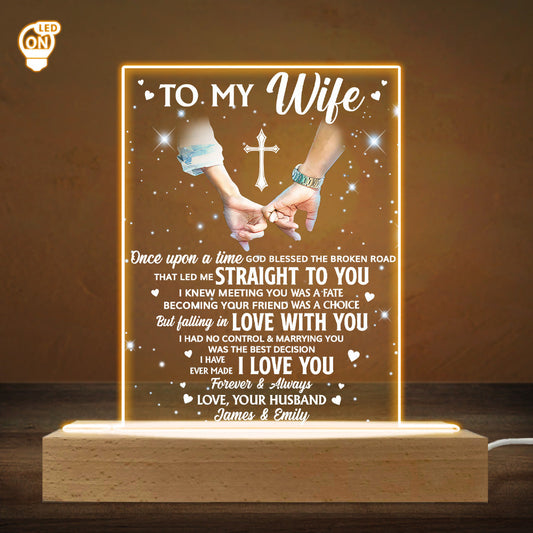 Couple Together - Personalized Custom LED Light