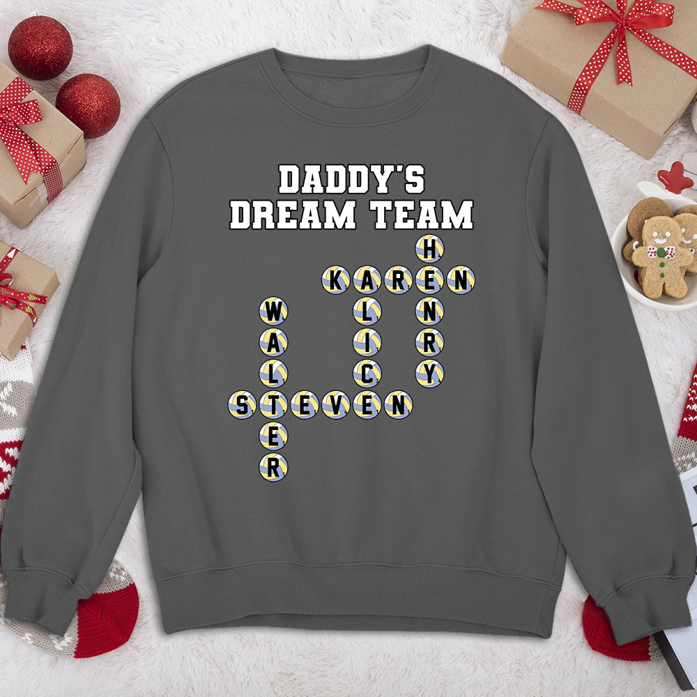 Daddy Dream Team - Personalized Custom Shirt