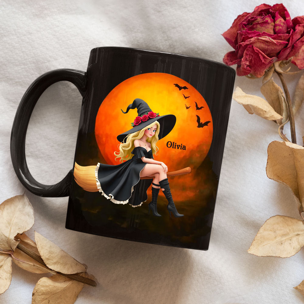 Brewing Up A Wicked Spell - Personalized Custom Coffee Mug