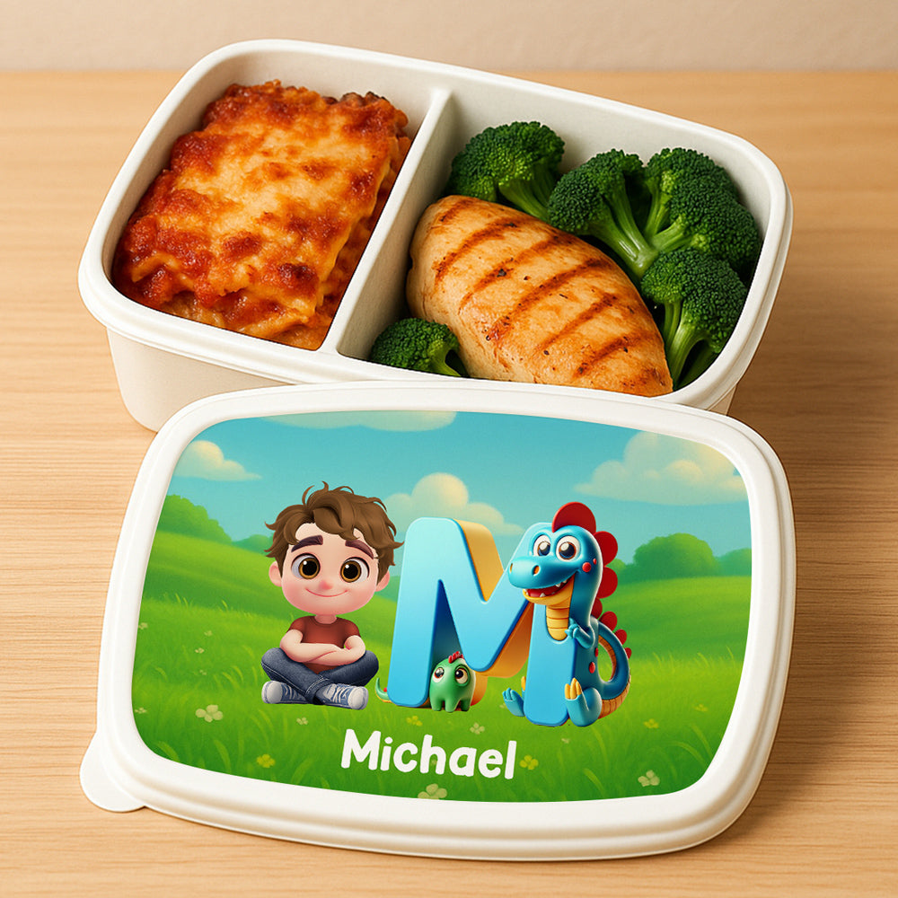 Dinosaur - Personalized Custom Lunch Box