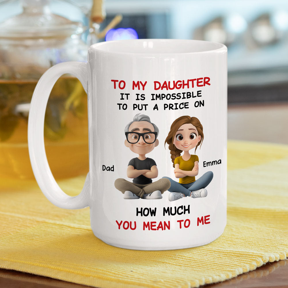 You Mean To Me - Personalized Custom Coffee Mug
