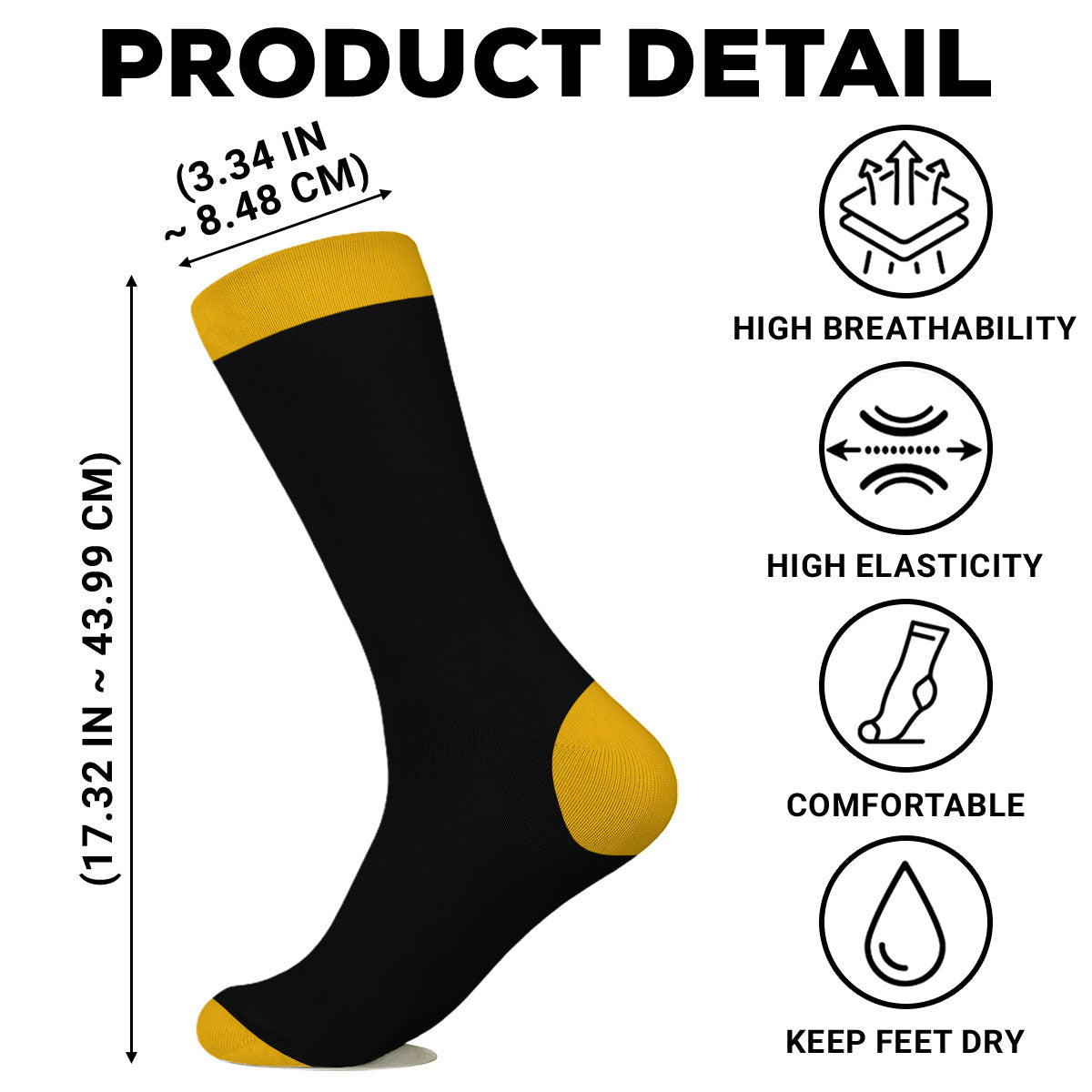 Just Resting My Eyes - Personalized Custom Crew Socks