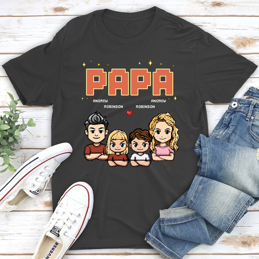 Awesome Papa - Personalized Custom Shirt