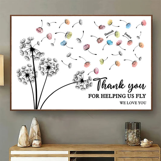 Thank You For Guiding Us - Personalized Custom Poster